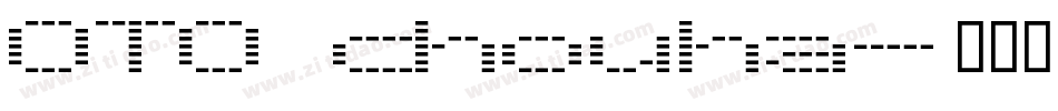 OTO chouha字体转换